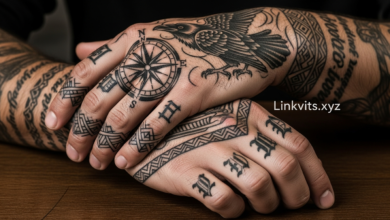hand tattoos for men
