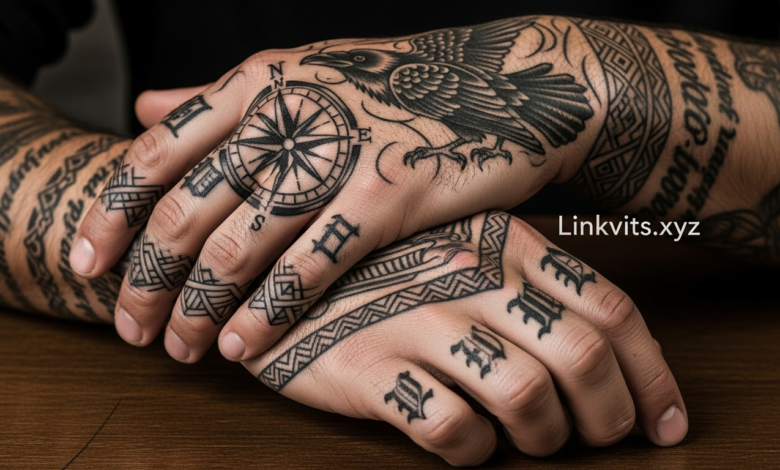 hand tattoos for men