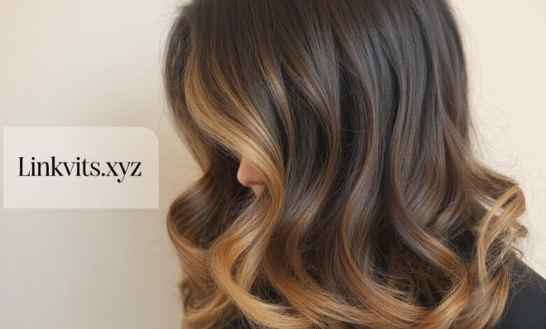 Balayage on Dark Brown Hair