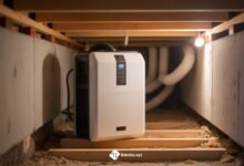 Crawl Space Dehumidifier