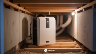 Crawl Space Dehumidifier