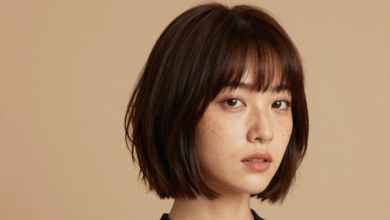 Curtain Bangs Short Hair