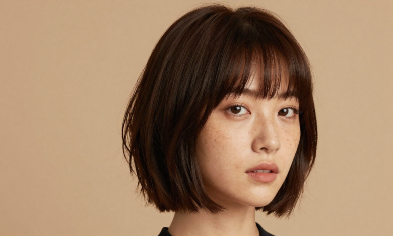 Curtain Bangs Short Hair