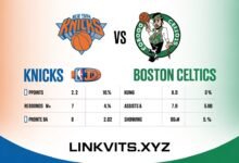 Knicks vs Boston Celtics Match Player Stats
