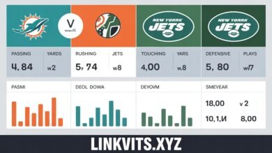 Miami Dolphins vs New York Jets Match Player Stats