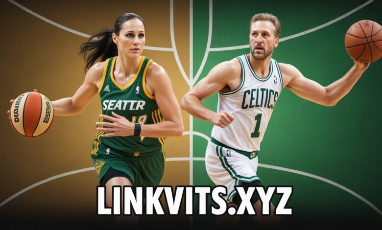 Sue Bird and Larry Bird