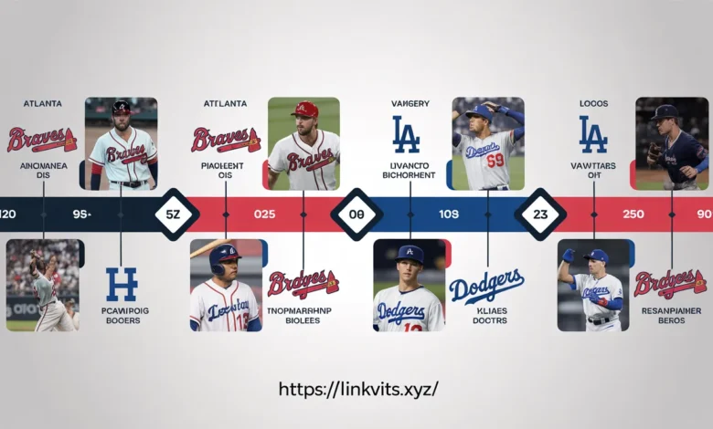 Epic Atlanta Braves vs Dodgers Timeline