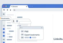 how to export bookmarks from chrome