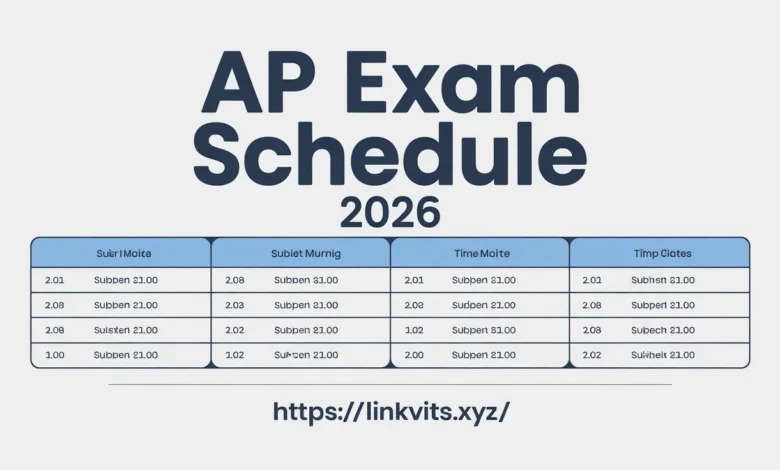AP Exam Schedule 2026