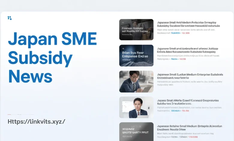 Japan SME Subsidy News