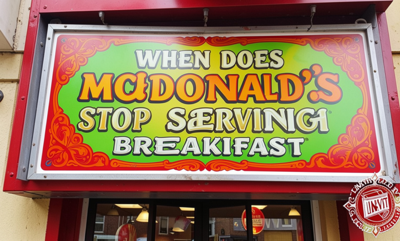 when does mcdonald's stop serving breakfast